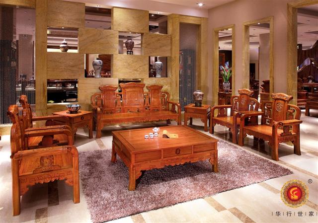 巴花鳳祥沙發8件套