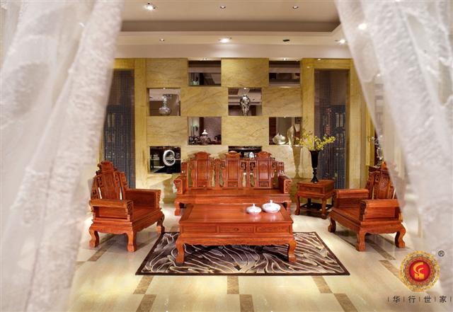 巴花秦韻沙發5件套