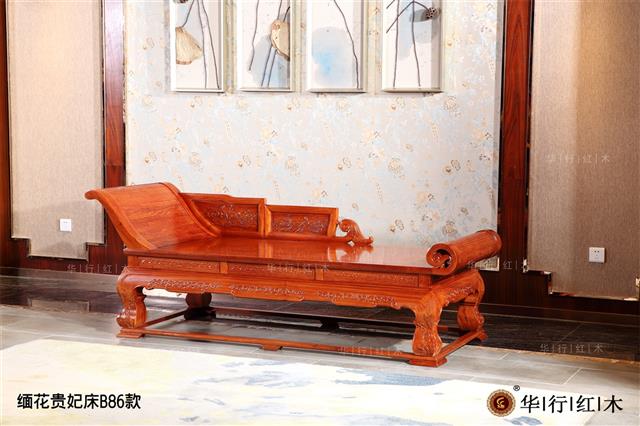 緬花貴妃床B86款