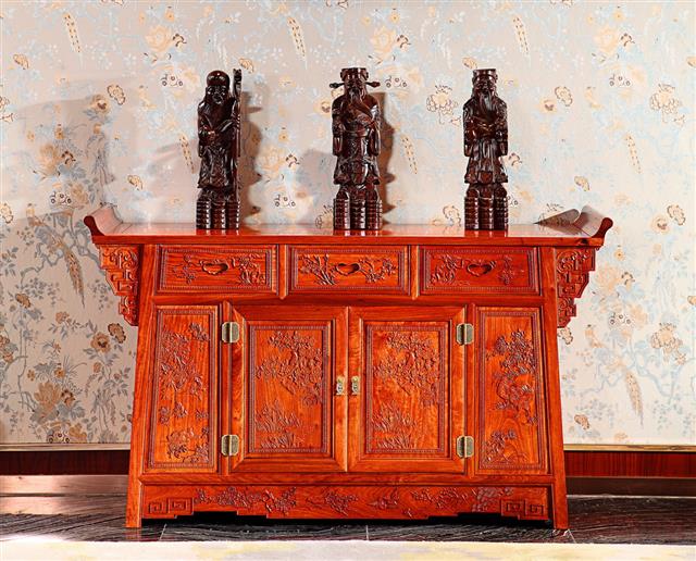 緬花三聯柜B06款