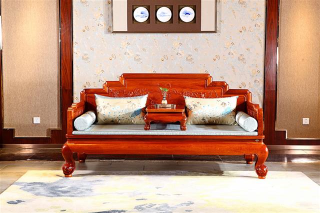 緬花明韻羅漢床B80款