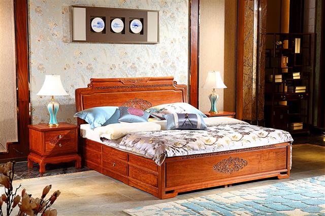 緬花如意大床B23款