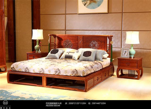 巴花煙柳畫橋大床