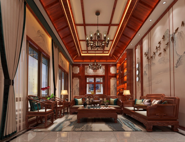 新時期，華行紅木踐行“精品紅木家具+紅木中式整裝”并行的定位戰略